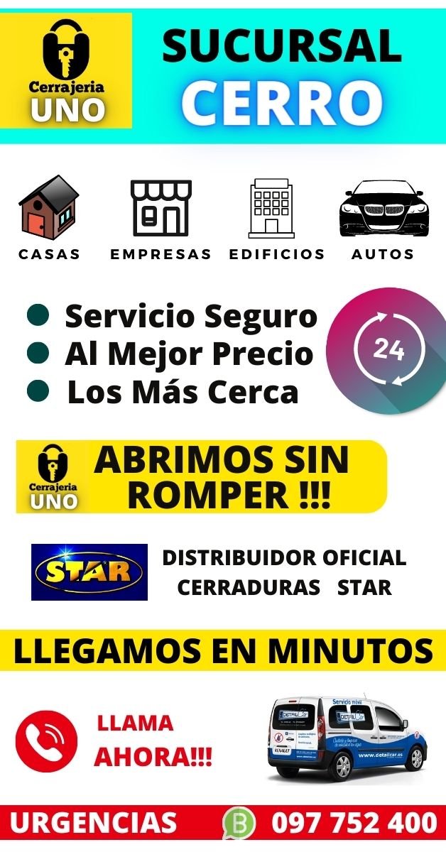cerrajeria del cerro montevideo cerrajero cerro