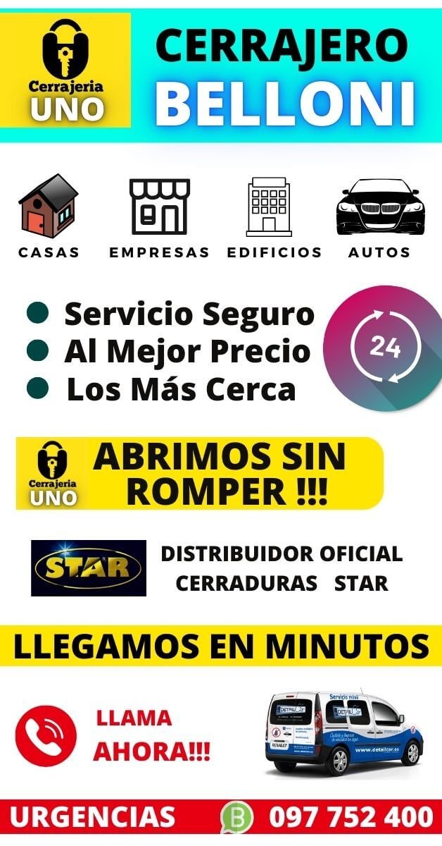 CERRAJERIA BELLONI CERRAJERO BELLONI